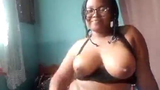Watch Me Rub My Dildo on My Sweet Ebony Pussy